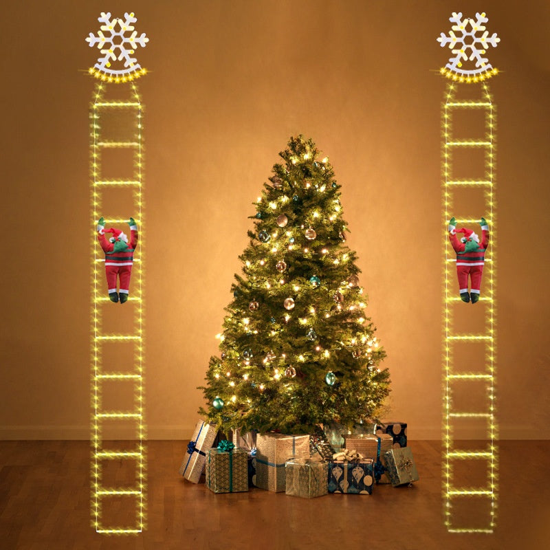 Christmas LED Ladder Light String