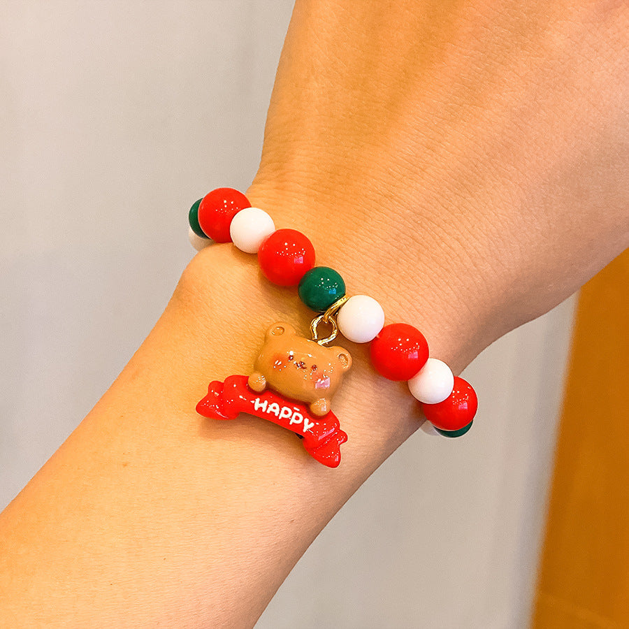 Christmas Themed Childrens Bracelet Set