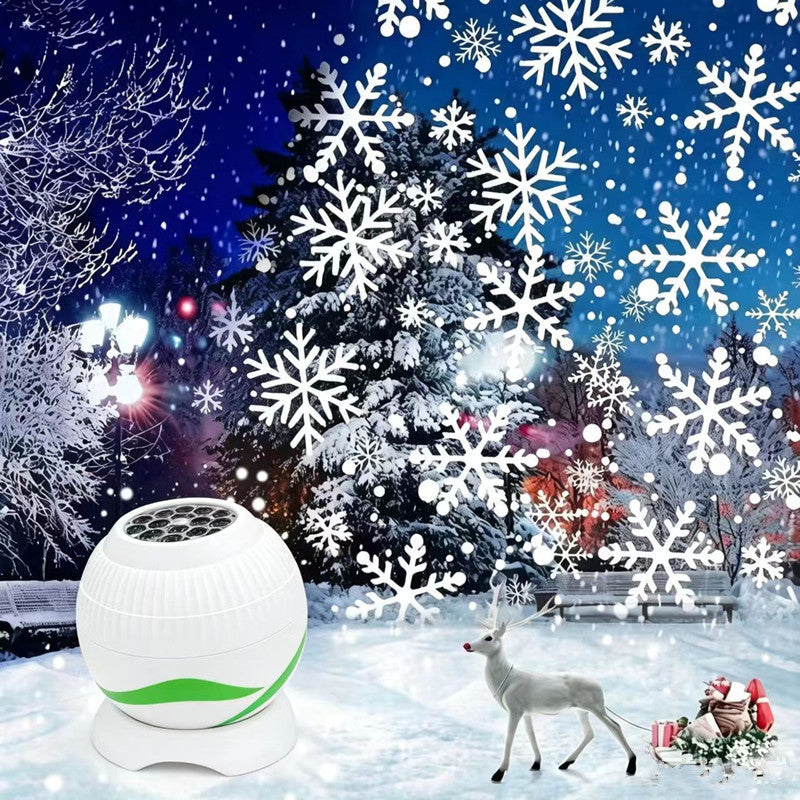 New LED Christmas projection USB Christmas projection stage lights