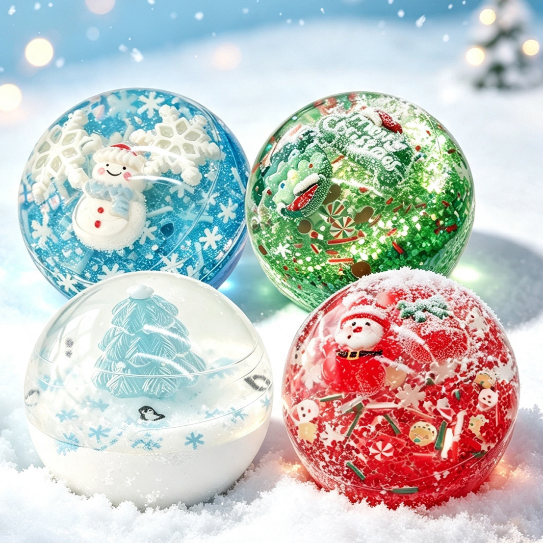 Christmas Theme Sensory Stress Relief Ball