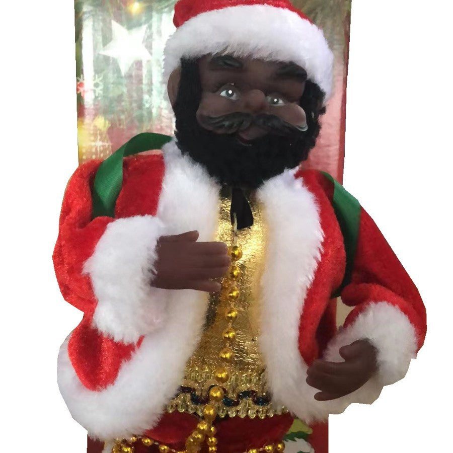 Electric Santa Claus Climbing Beads Toy