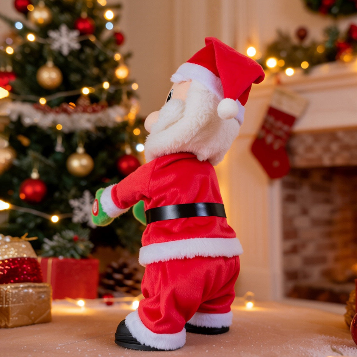 Christmas Ornaments, Electric Music, Butt-Twisting Santa Claus, Children's Christmas Electric Toys
