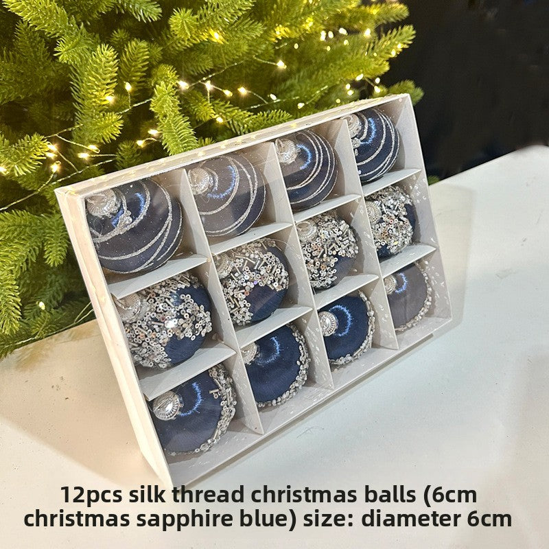 Festive Christmas Tree Decoration Balls