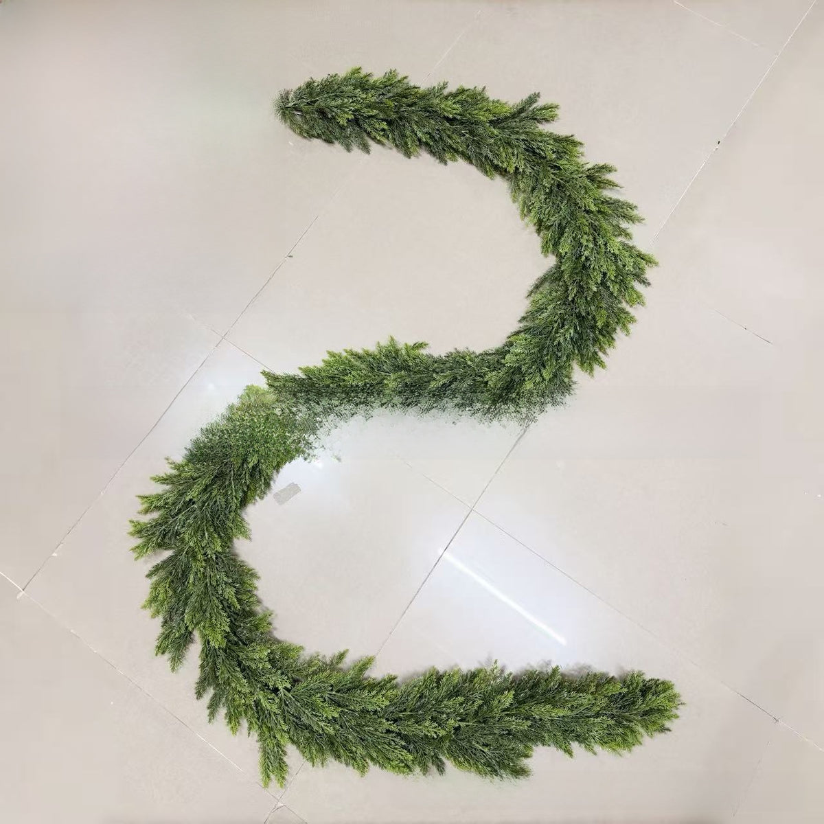 Christmas Cedar Wreath Garland for Home Decoration
