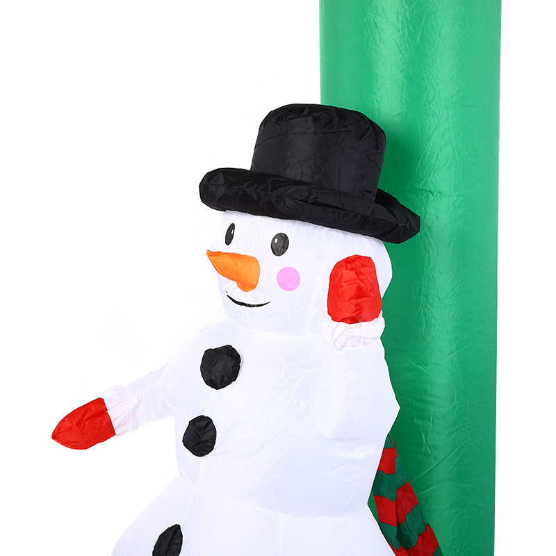 Inflatable Christmas Arch Santa Claus Snowman Decoration