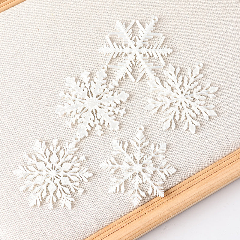 3D Printed Snowflake Christmas Tree Ornament