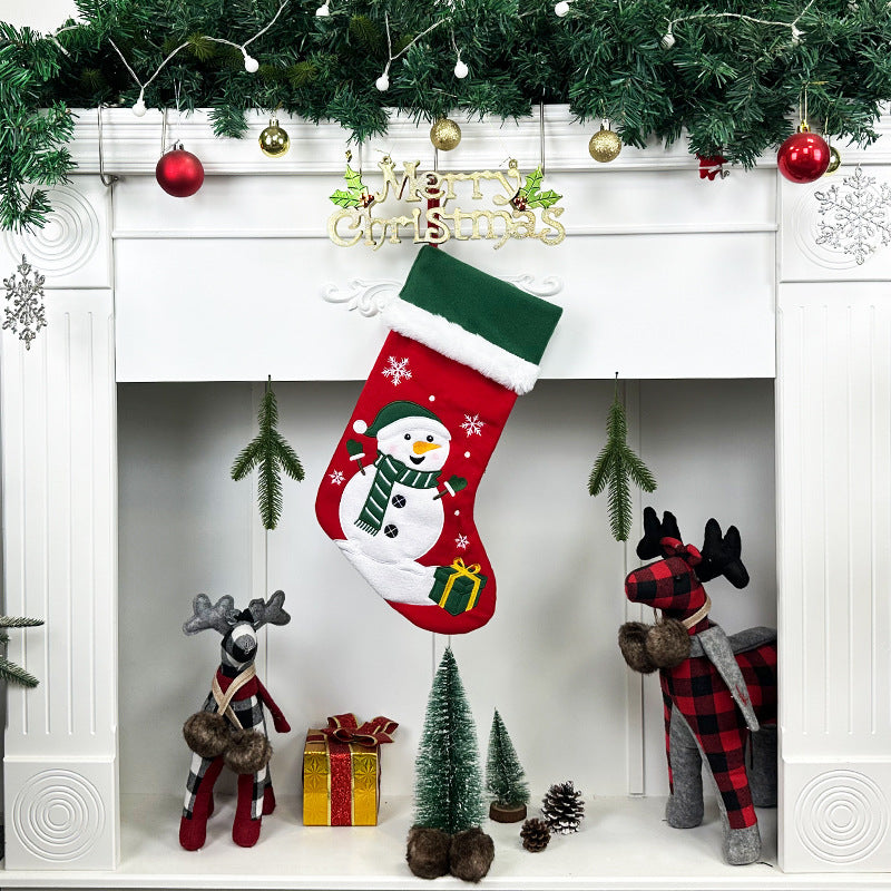 Christmas Tree Decorations Snowman Elk Penguin Pendant