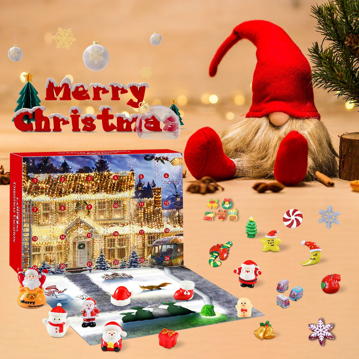 Christmas Advent Calendar Blind Box Set
