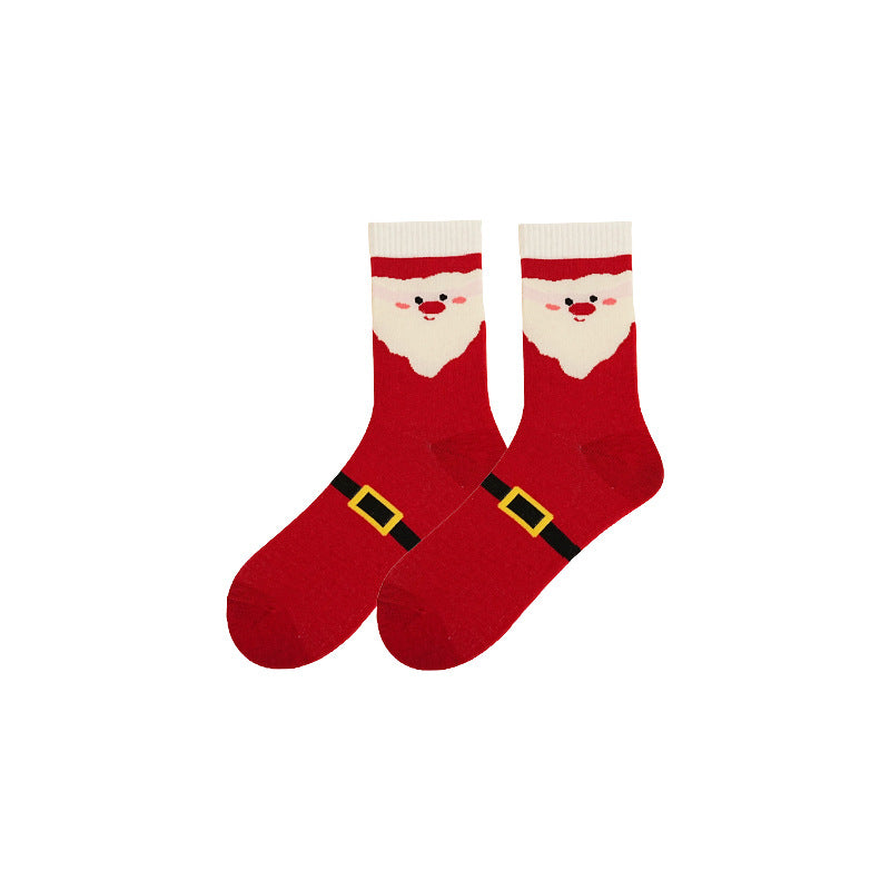 Cartoon Christmas Socks for Men and Women