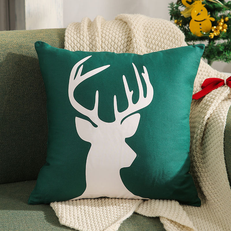 Christmas Embroidered Pillowcase