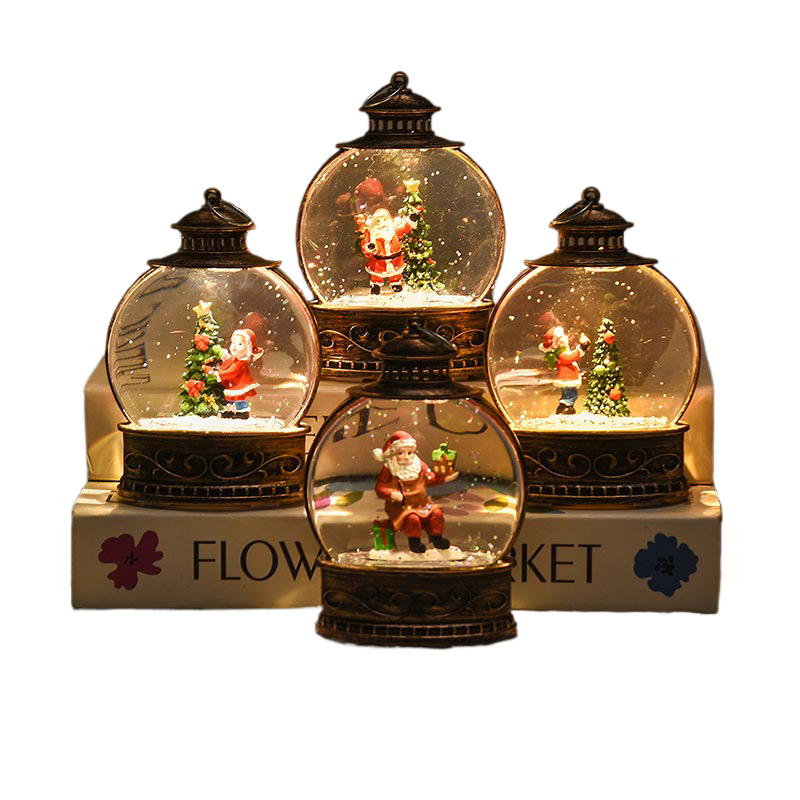 Christmas water-filled night light