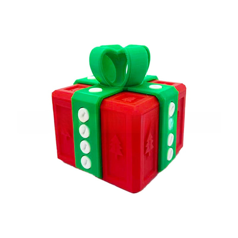 3D Printed Christmas Tree Novelty Gift Box