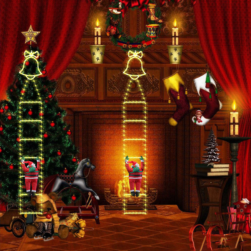 Christmas LED Ladder Light String