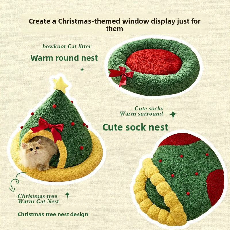Christmas Pet Bed