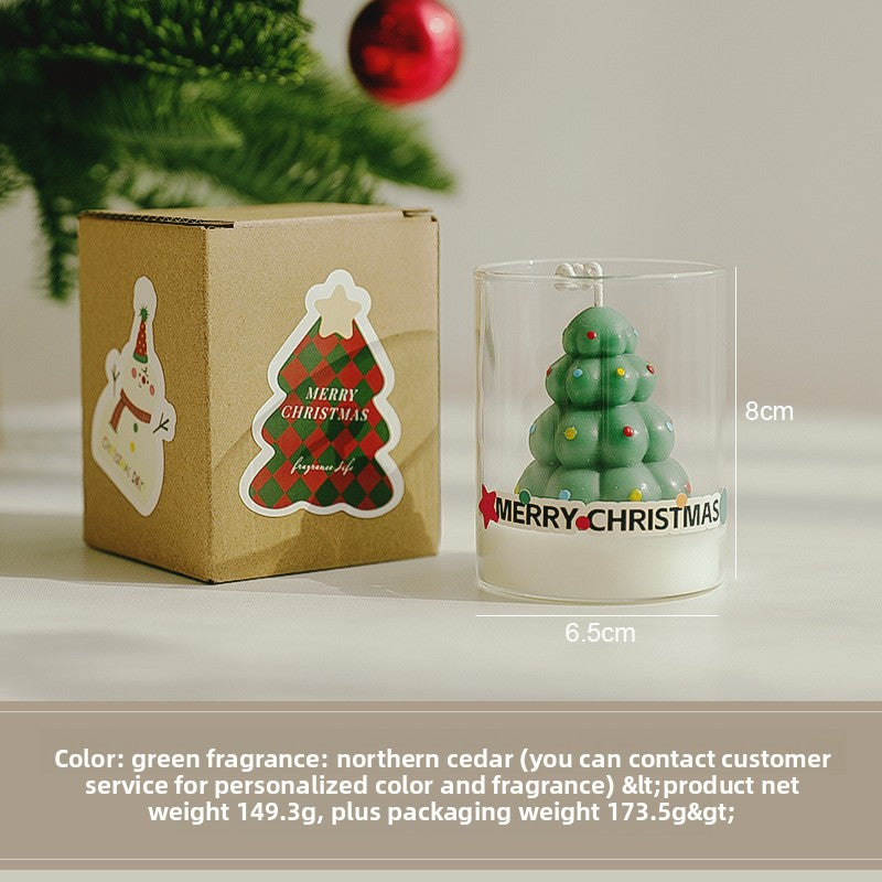 Christmas Scented Candles in Festive Shapes