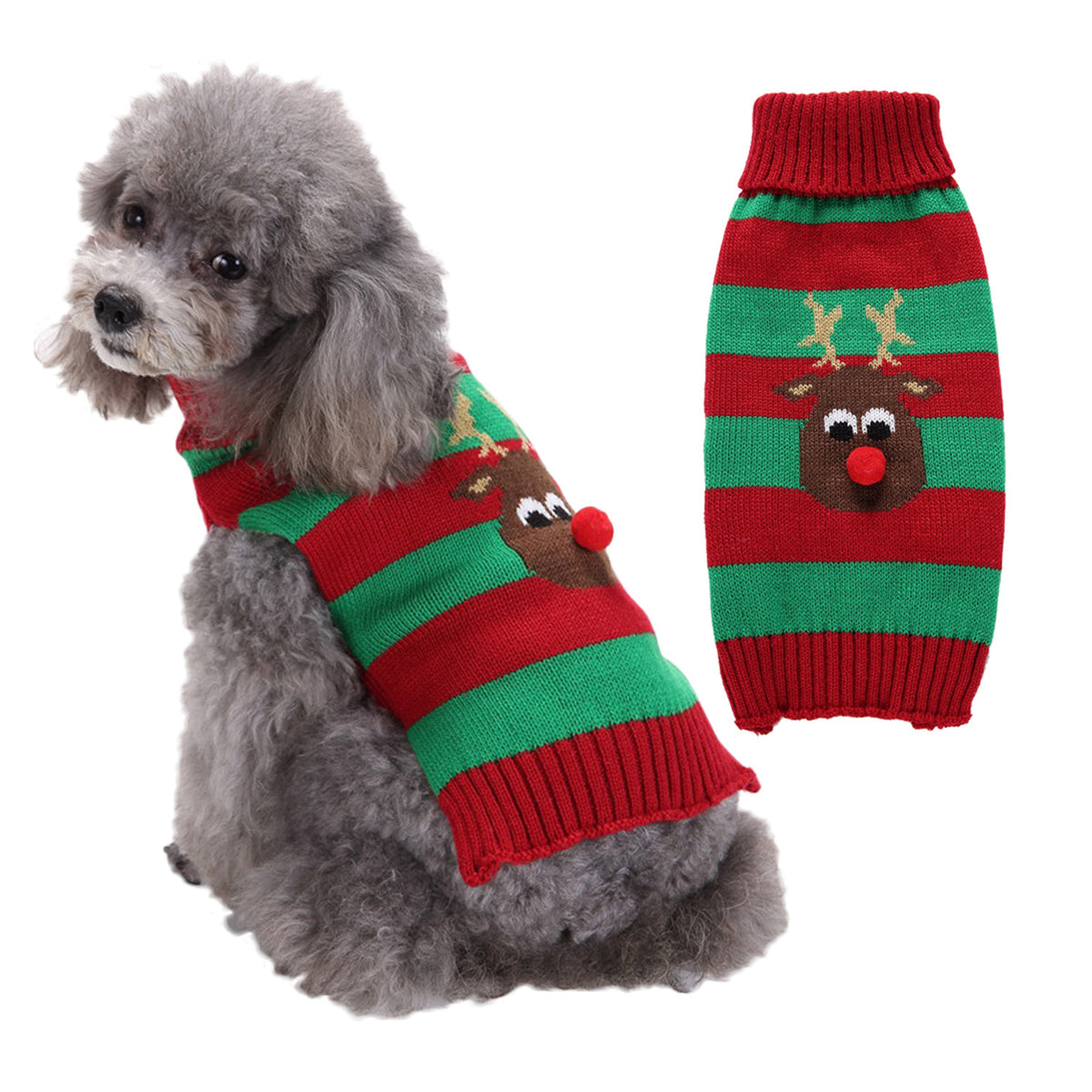 Christmas Pet Knitted Sweater