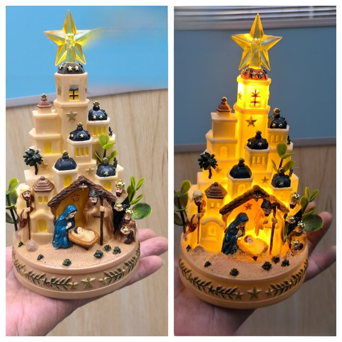 Christmas village ornaments