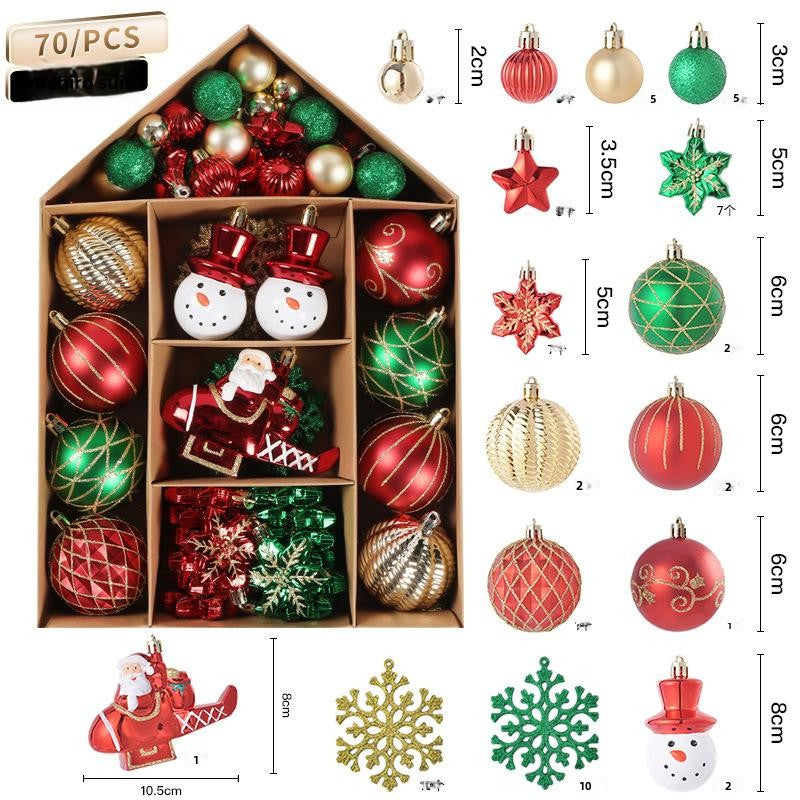 Christmas Tree Ornament Ball Set