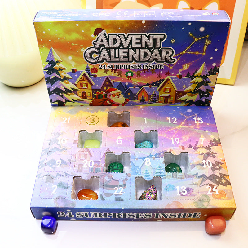 Christmas Countdown Calendar with 24 Surprise Toys