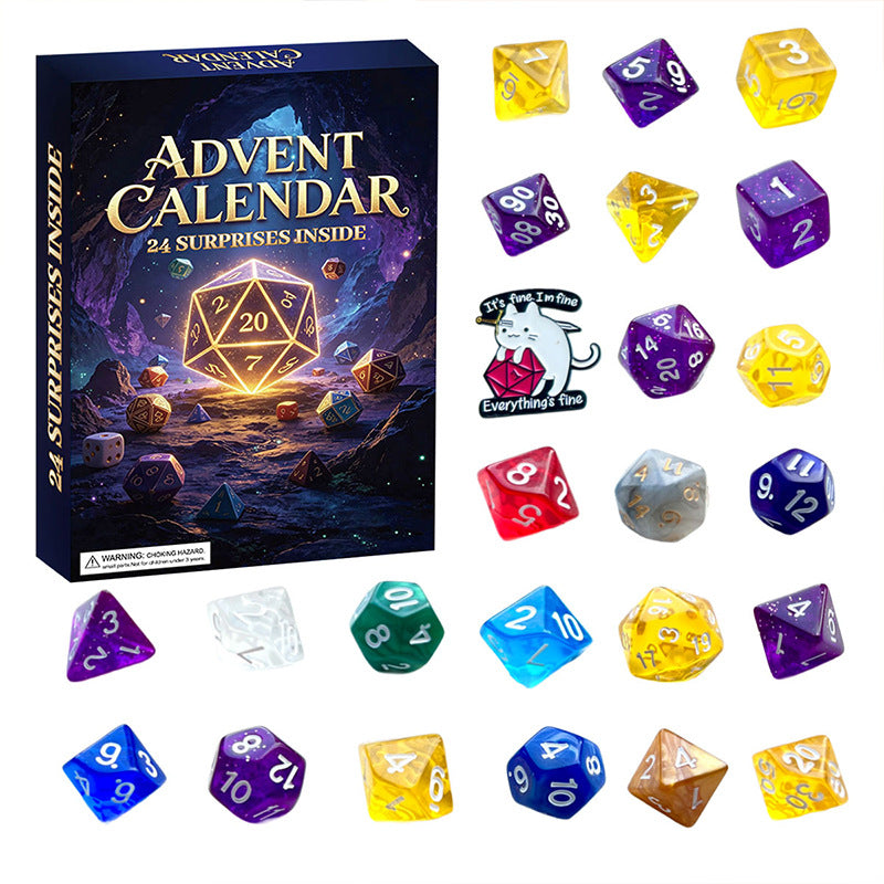 Christmas Countdown Calendar with 24 Surprise Toys