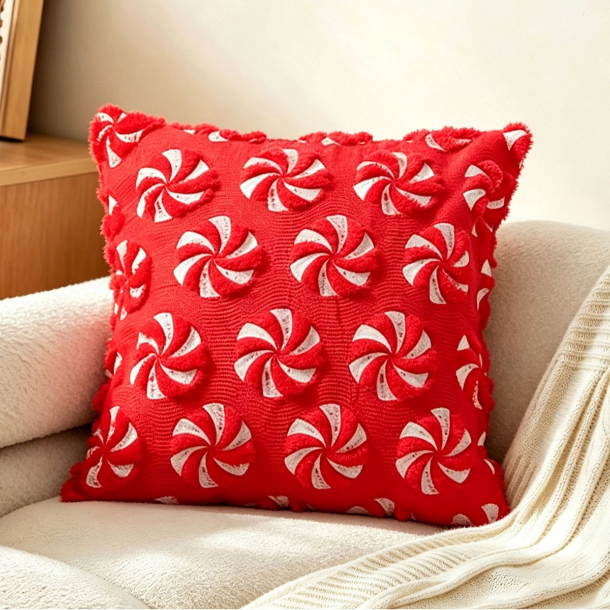 Christmas Themed Decorative Pillow Cover