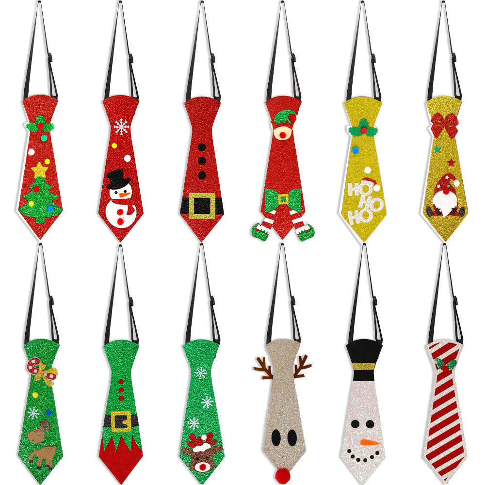 New Felt Christmas Tie
