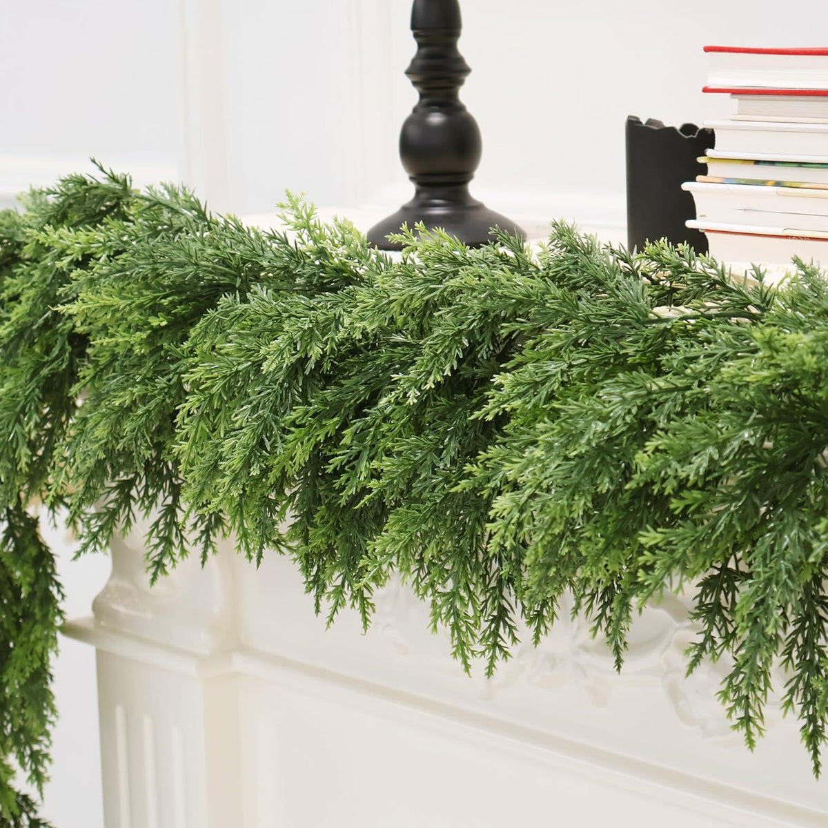 Christmas Cedar Wreath Garland for Home Decoration