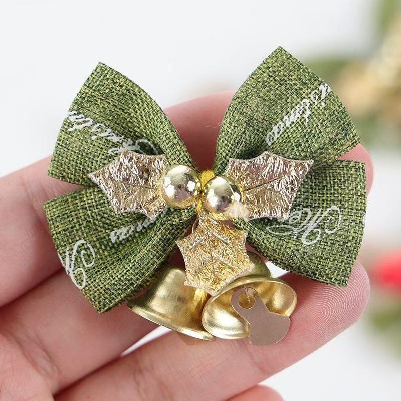 Christmas bow with bells
