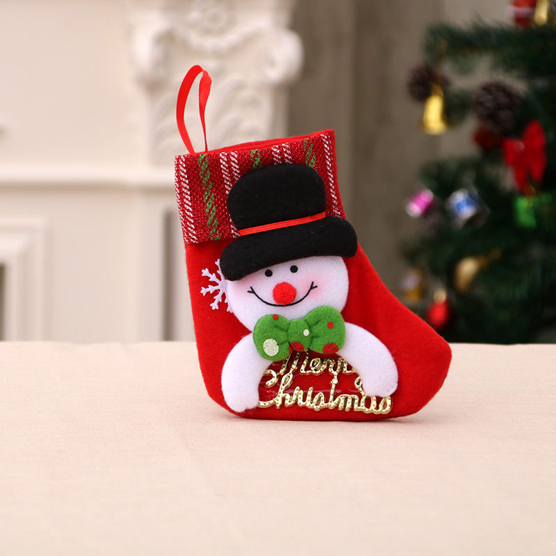 Christmas Gift Sock Hanging Bag