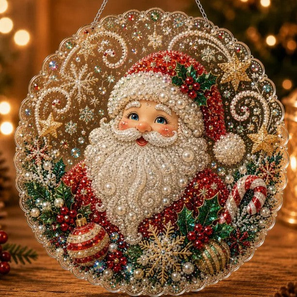 5D Diamond Painting Ornament Christmas Hanging Decoration