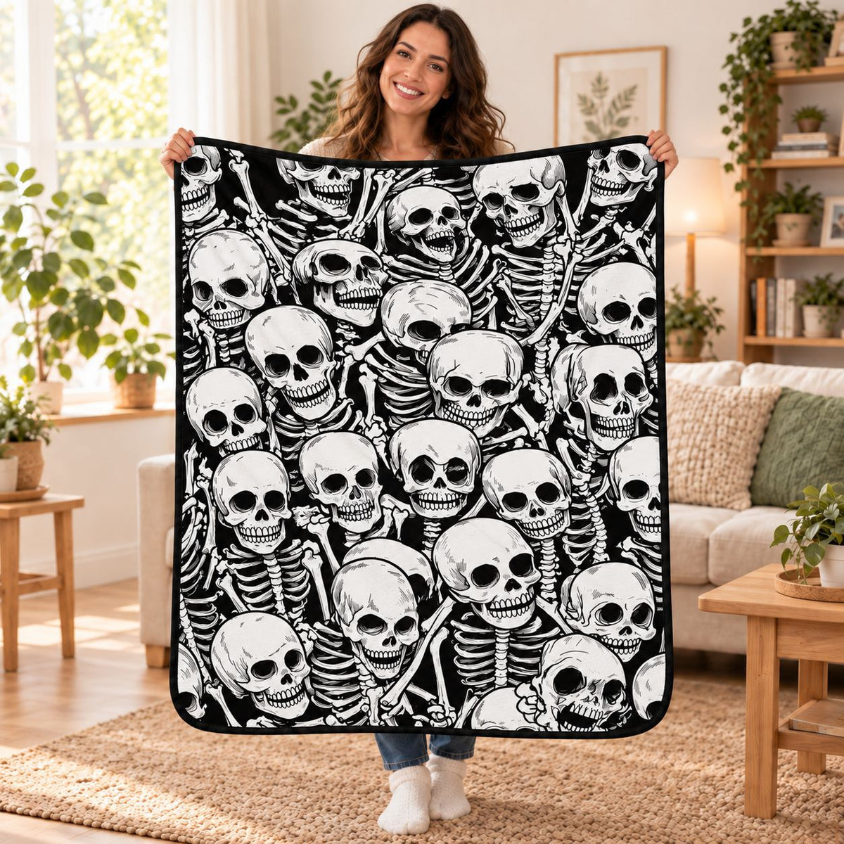 Christmas DIY Decal Blanket