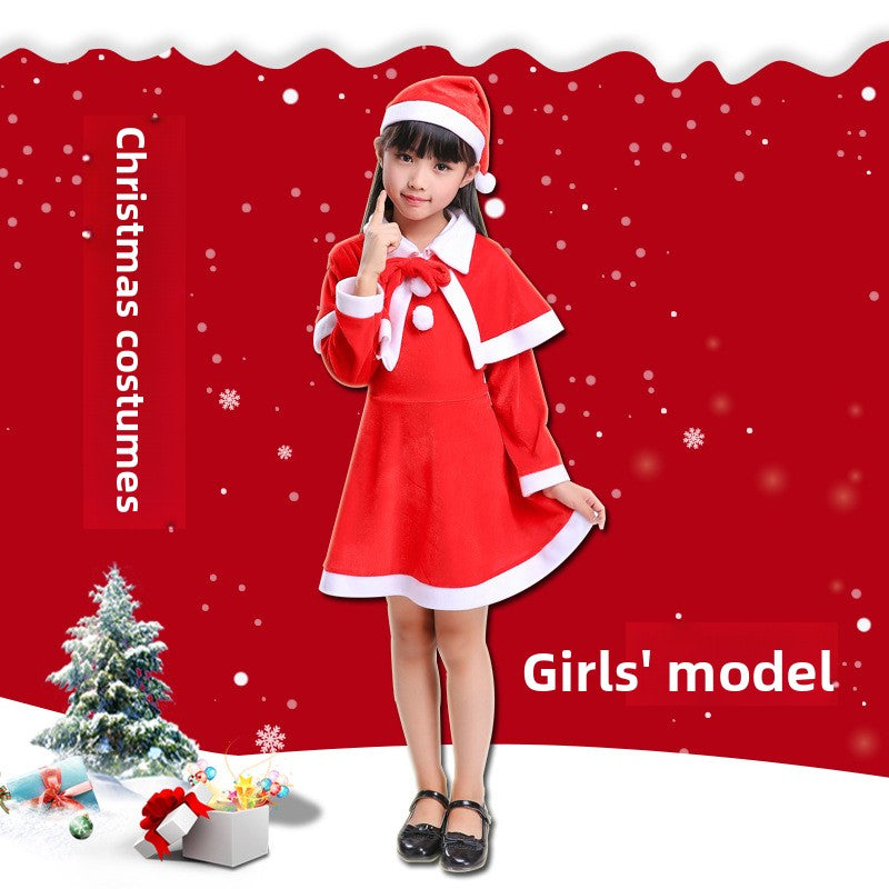 Children's Santa Claus Performance Costume