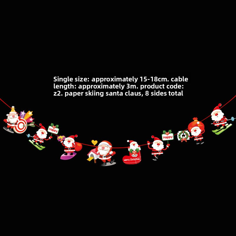 Christmas lace decoration pendant