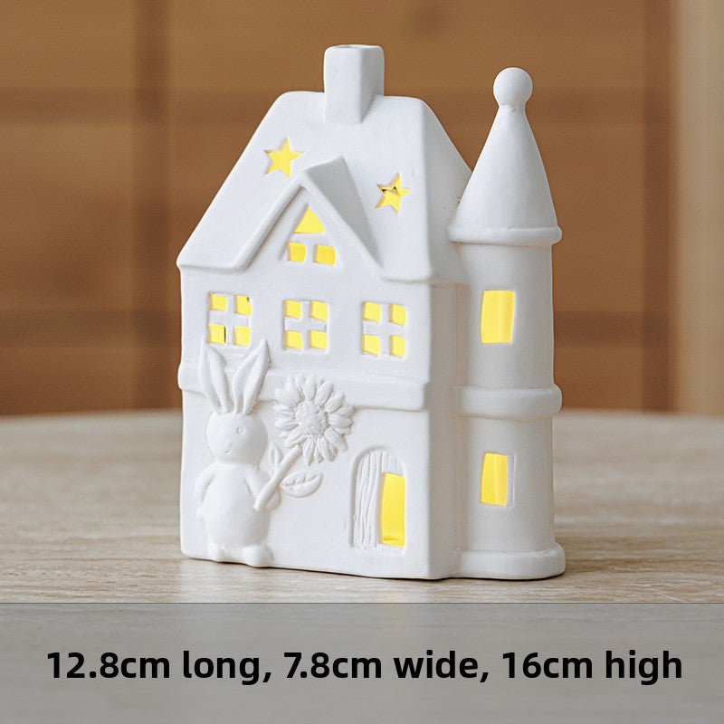 Christmas decoration miniature house