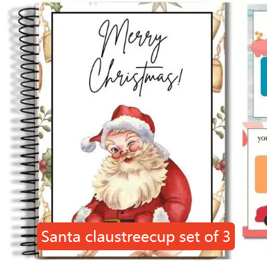 Christmas Themed Notebook