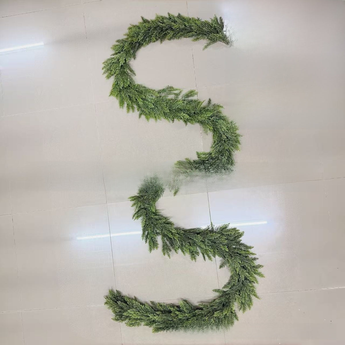 Christmas Cedar Wreath Garland for Home Decoration