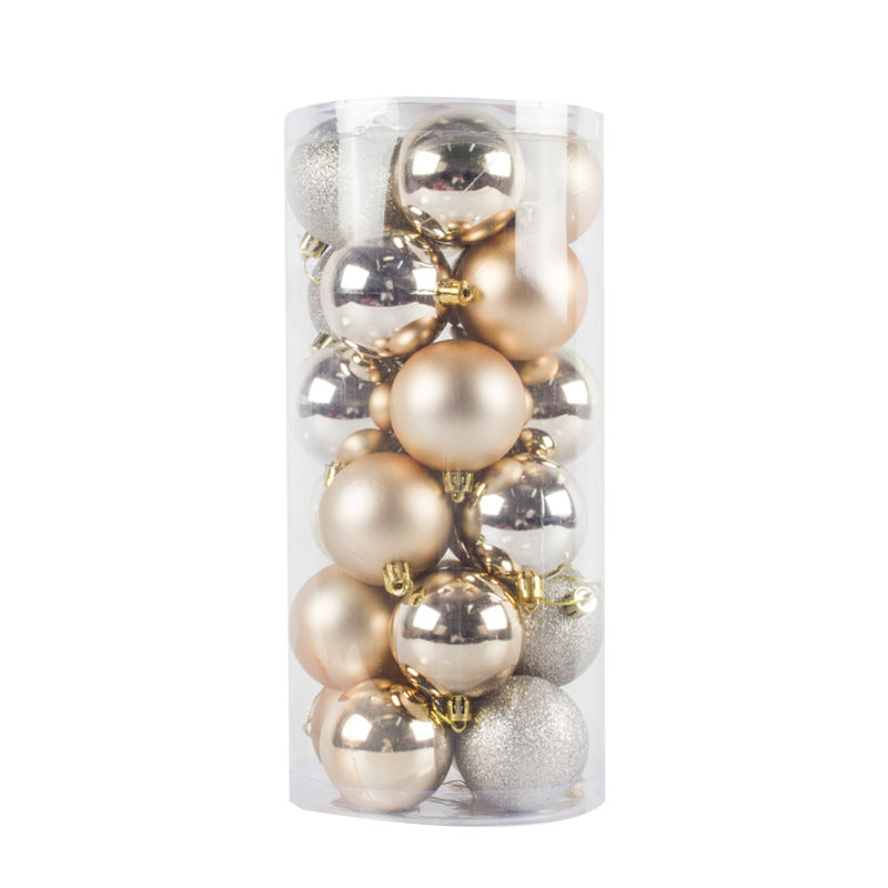 Plastic Christmas Ball Decorations