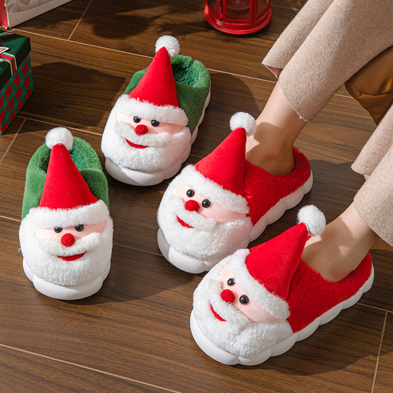 Santa Claus Home Slippers Thick-Soled Non-Slip