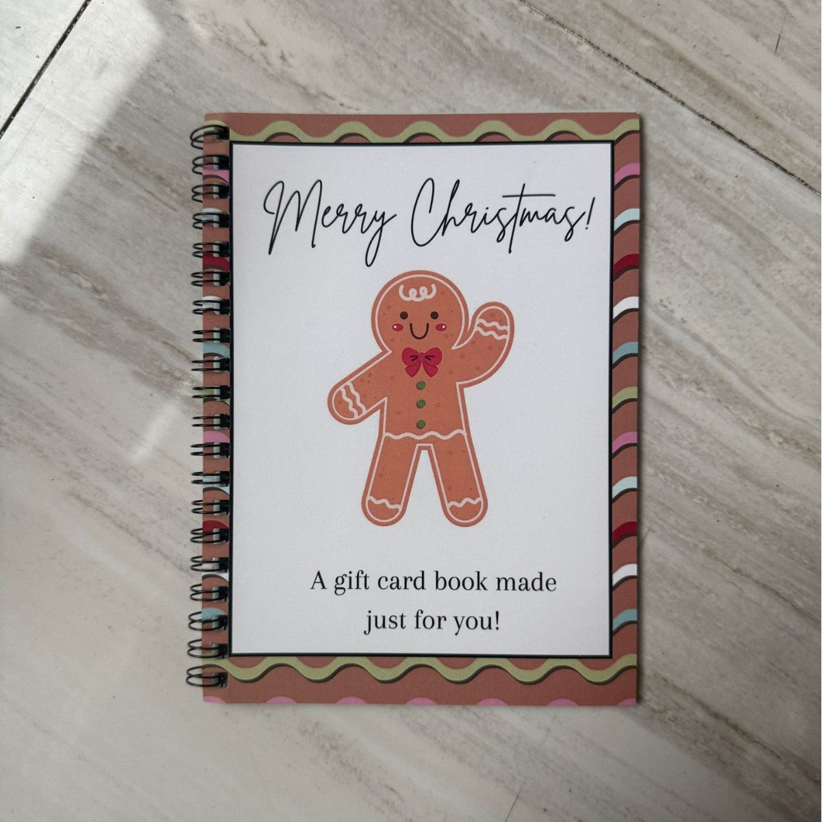 Christmas Themed Notebook