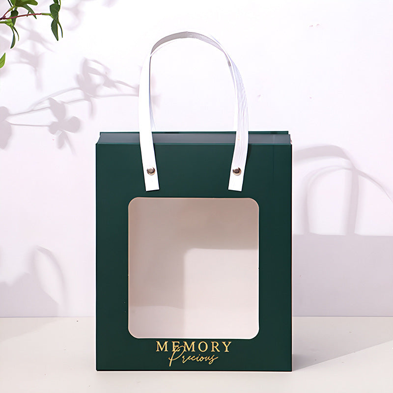 Christmas Apple Gift Bag Knitted Fabric Holiday Packaging