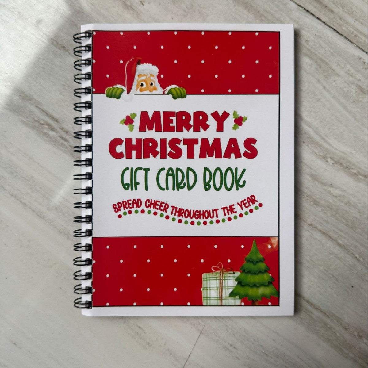 Christmas Themed Notebook