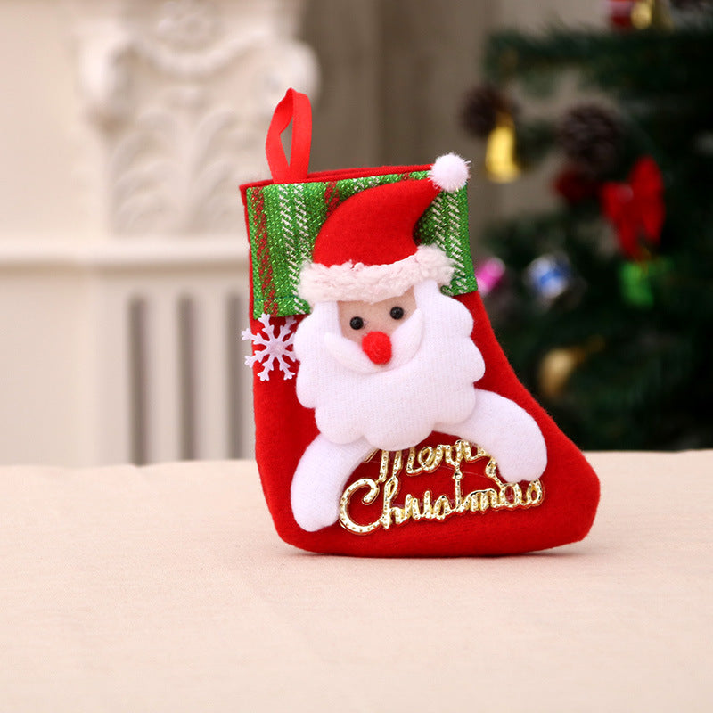 Christmas Gift Sock Hanging Bag