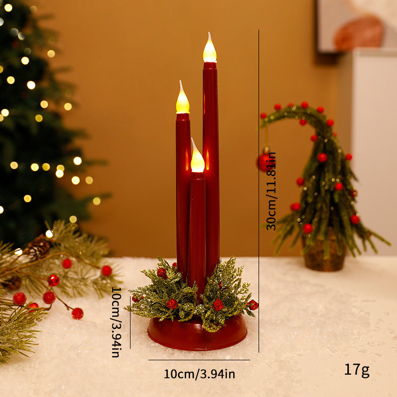 Christmas Candle Nightlight Ornament
