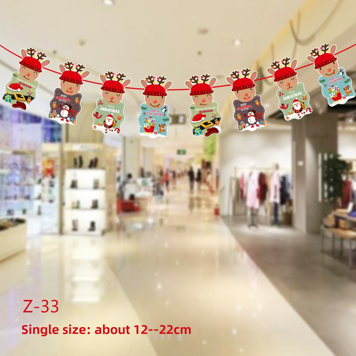 Christmas lace decoration pendant