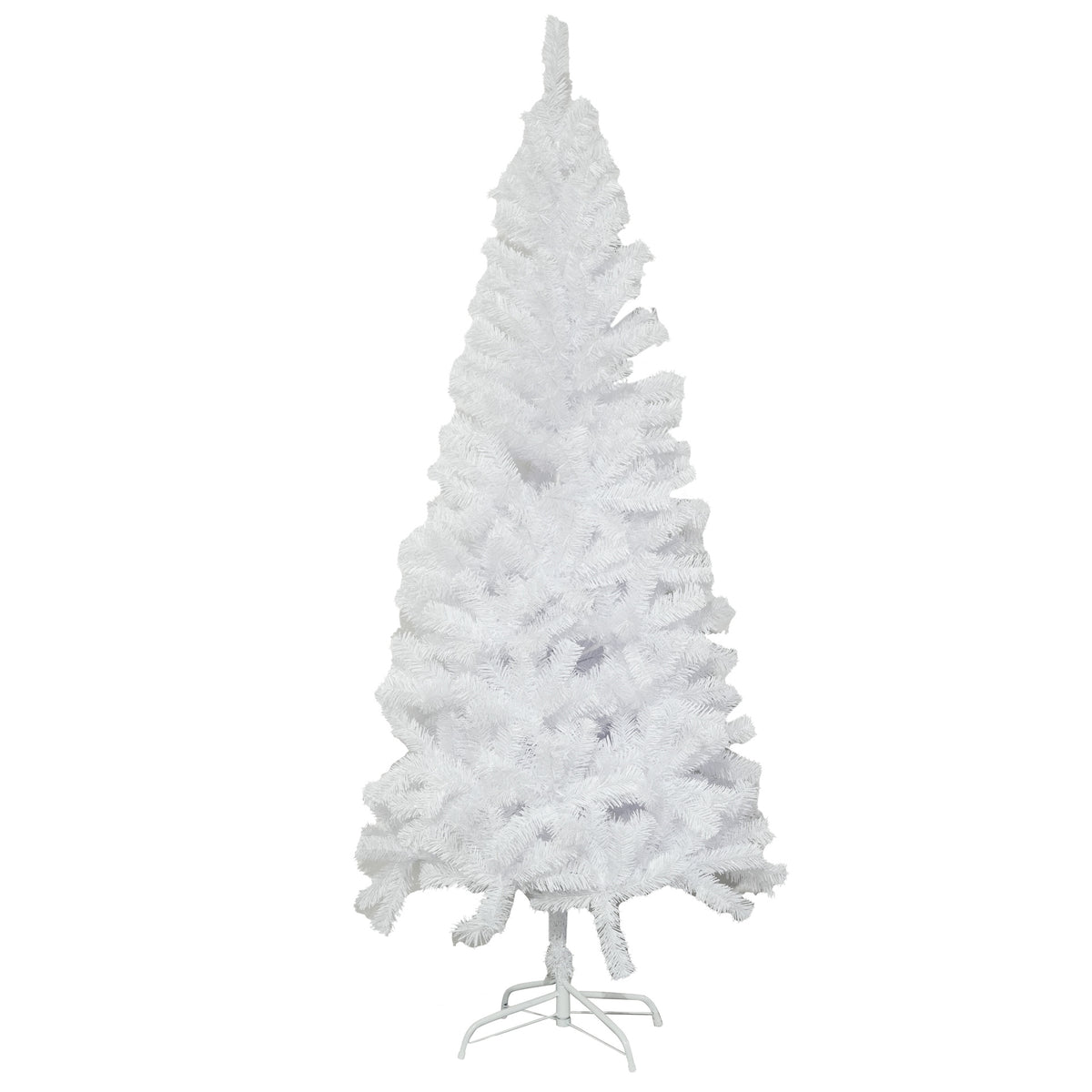 Flocked Artificial Christmas Tree with Snow Effect