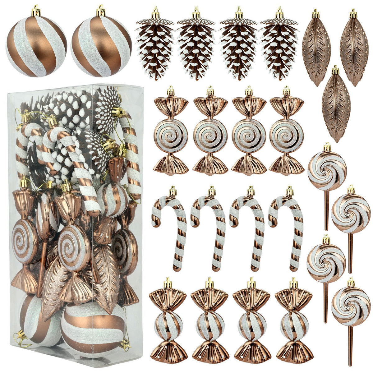 Christmas tree decoration pendant set