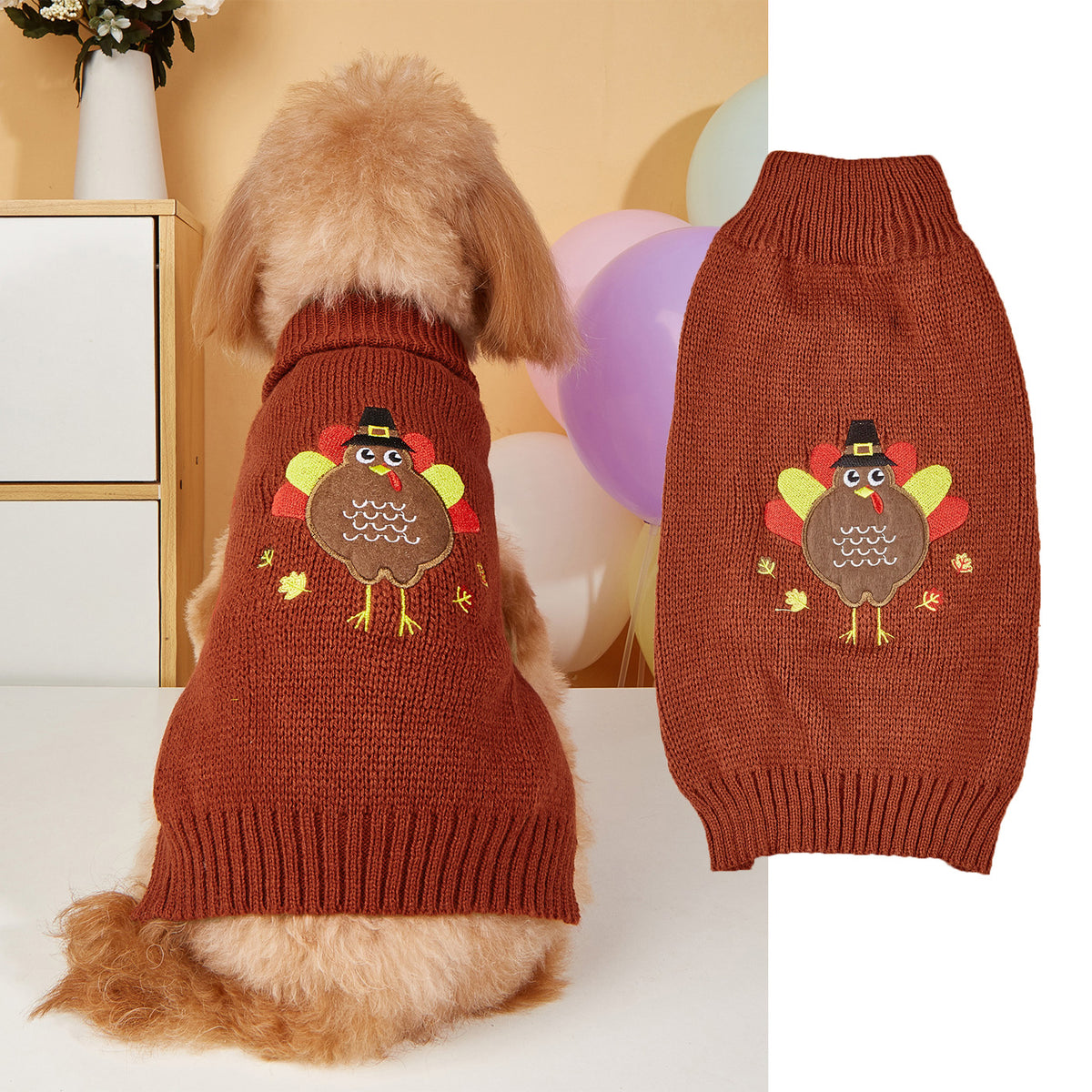 Christmas Pet Knitted Sweater