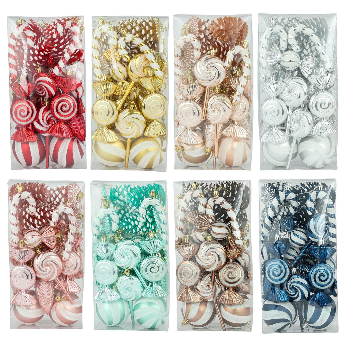 Christmas tree decoration pendant set