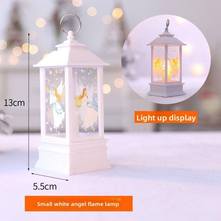 LED Christmas Decorative Flame Wind Lamp