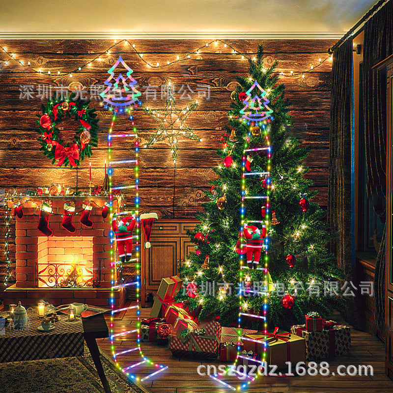 Christmas LED Ladder Light String